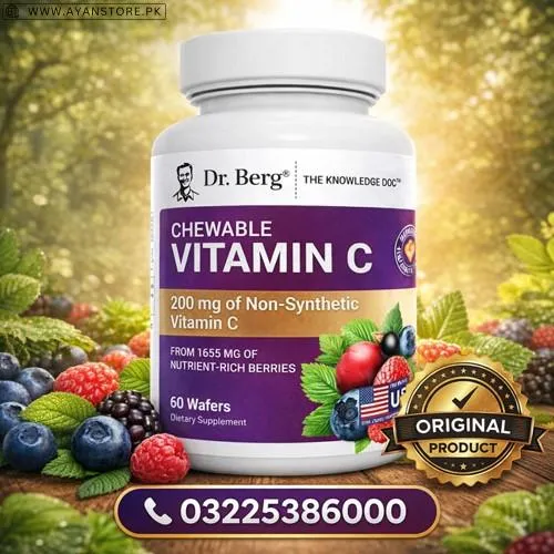 Dr. Berg Chewable Vitamin C Complex Wafers in Pakistan