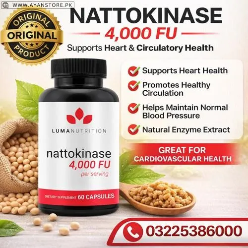 Luma Nutrition Nattokinase Capsules in Pakistan