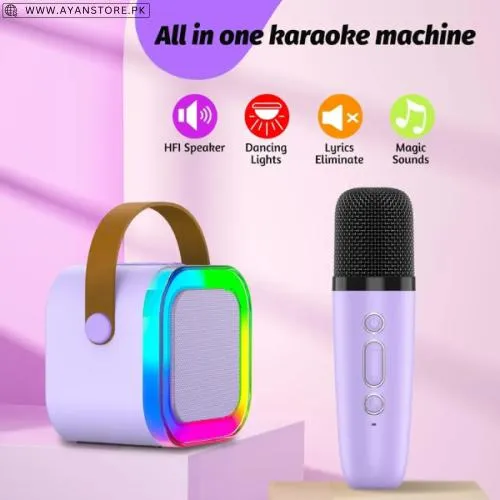 Wireless Microphone with Speaker