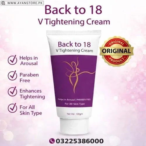 Back To 18 Vaginal Tightening Cream in Pakistan