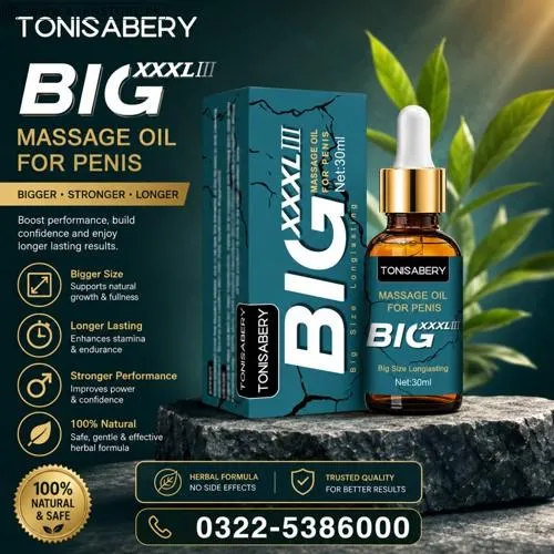 TONISABERY XXXL BIG Massage Oil in Pakistan