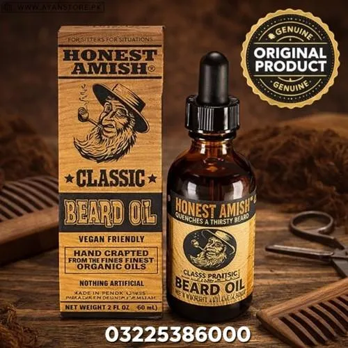 Honest Amish Classic Beard Oil in Pakistan