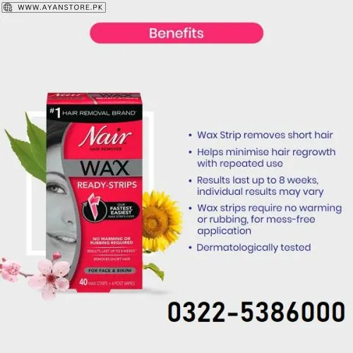 Nair Wax Strips In Pakistan