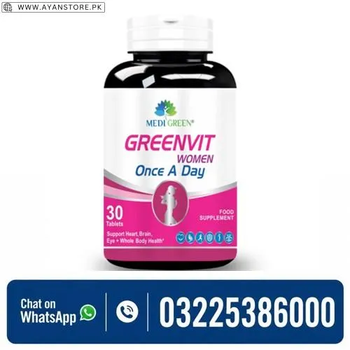 Greenvit Women Once A Day Tablets in Pakistan