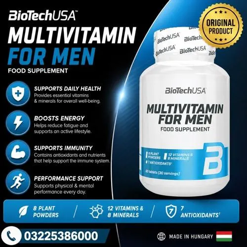 BioTechUSA Multivitamin for Men Tablets in Pakistan