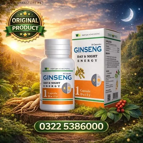 Ginseng Day & Night Energy Capsule in Pakistan
