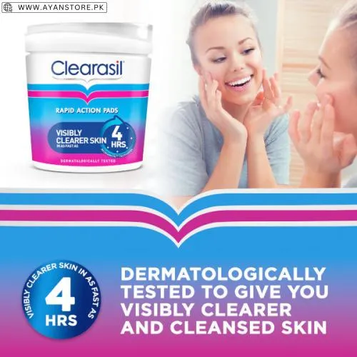 Clearasil Rapid Action Cleansing Pads Pakistan
