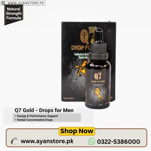 Gold Q7 Drops for Men in Pakistan