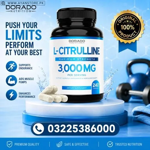 Dorado Nutrition L-Citrulline Capsules in Pakistan