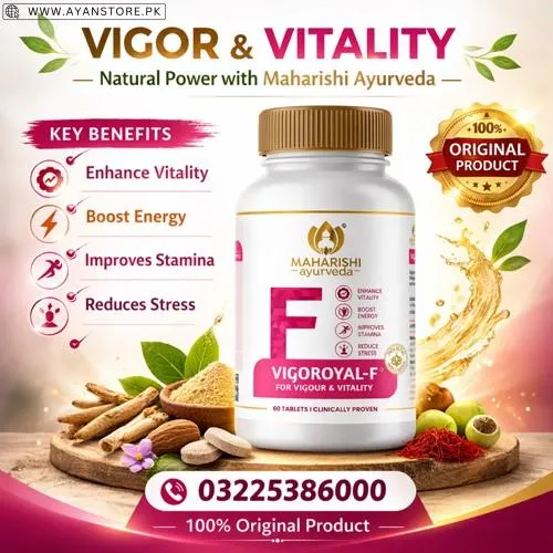 Maharishi Ayurveda Vigoroyal F Tablets in Pakistan