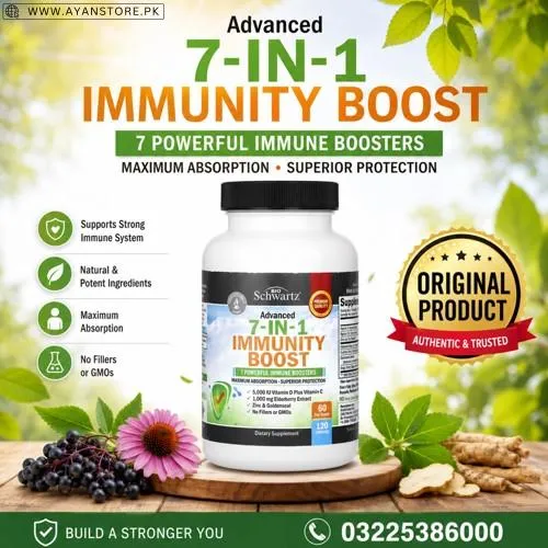 Advanced 7-in-1 Immunity Boost Capsules in Pakistan