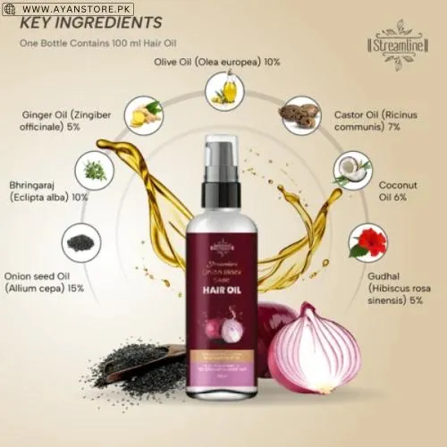 Herbal Onion Hair Oil
