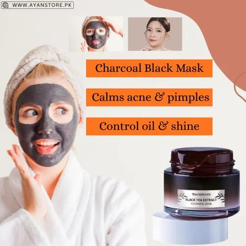Boxes Clear Mask With Black Tea