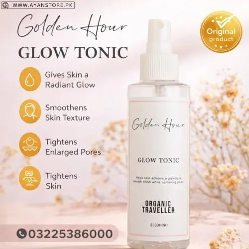 Organic Traveller Golden Hour Glow Tonic in Pakistan