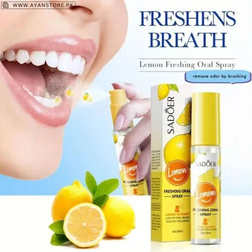 Lemon Flavor Breath Spray
