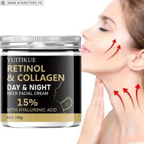 Yuitikue Retinol Collagen Day Night Neck Facial Cream