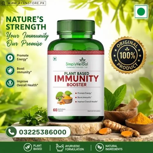 Simply Herbal Plant Based Immunity Booster Capsules in Pakistan