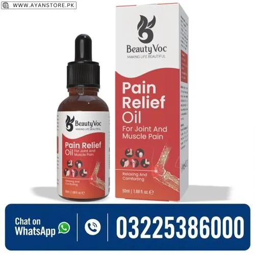 BeautyVoc Pain Relief Oil in Pakistan