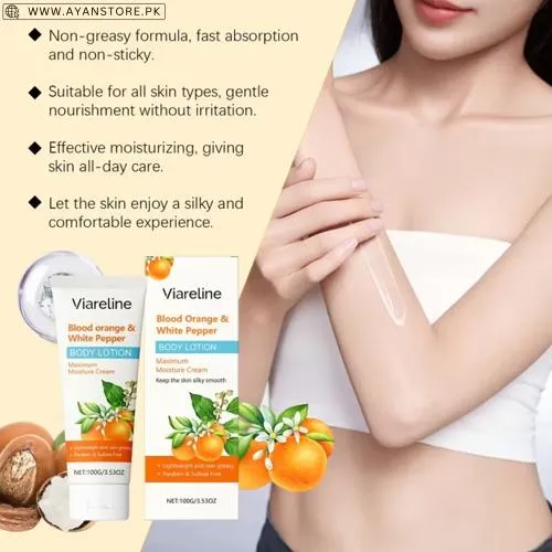 Viareline Orange Moisturizing Lotion