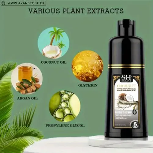 Sevich Ginger Black Hair Shampoo