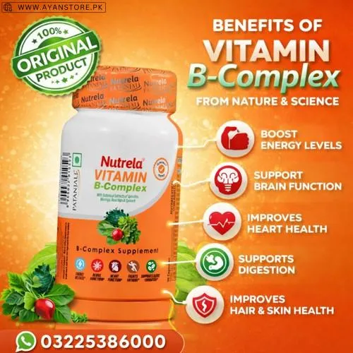 Patanjali Nutrela Vitamin B-Complex Capsules in Pakistan
