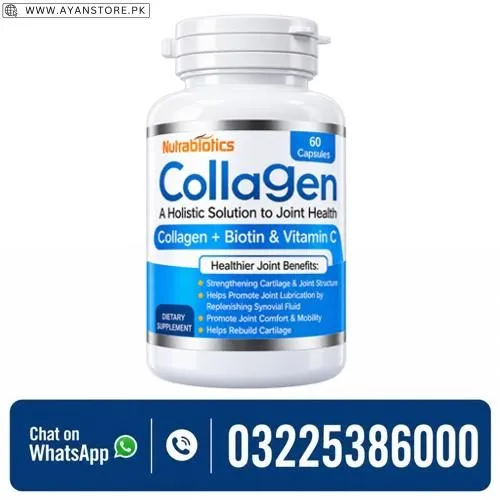 Nutrabiotics Collagen 500mg Capsules in Pakistan