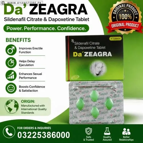 Da Zeagra Tablets in Pakistan