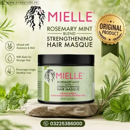Mielle Rosemary Mint Strengthening Hair Masque in Pakistan