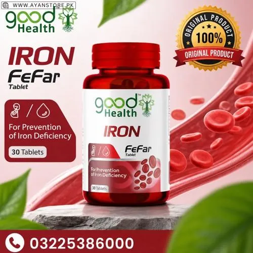 Good Health Fefar Iron Tablets in Pakistan