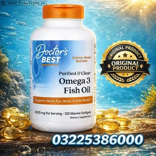 Doctor's Best Purified & Clear Omega 3 Fish Oil in Pakistan