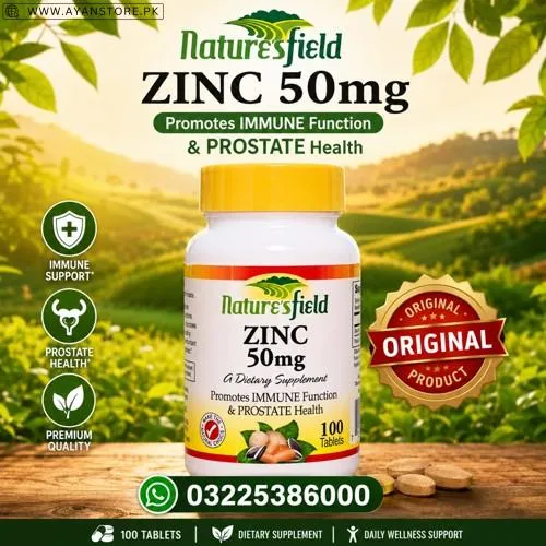 Nature's Field Zinc 50mg Tablets in Pakistan