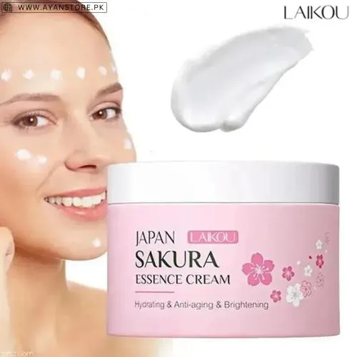 Sakura Deeply Moisturizes Dry Skin Cream