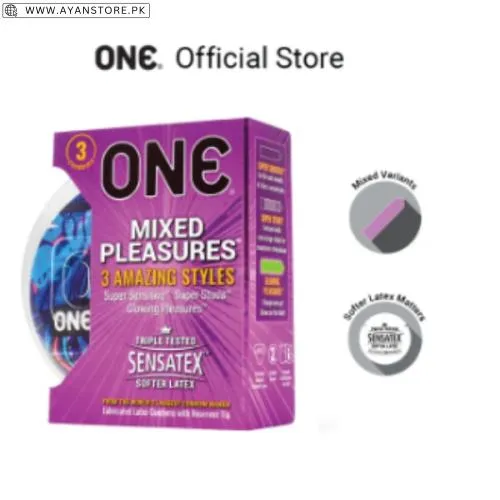 One Mixed Pleasure Condom