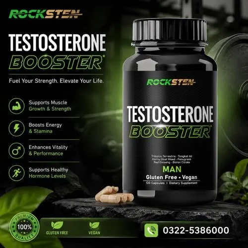 RockSten Testosterone Booster Capsules in Pakistan