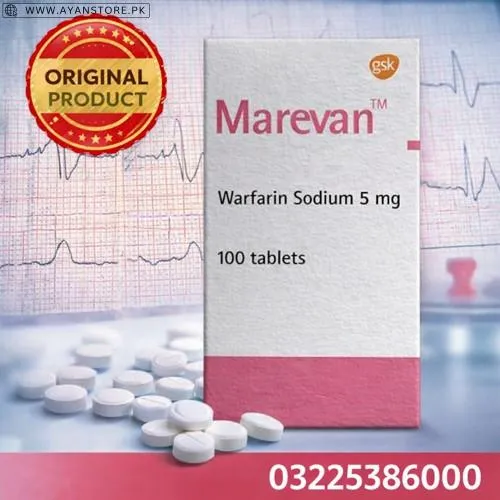 Marevan Warfarin Sodium 5mg Tablets in Pakistan