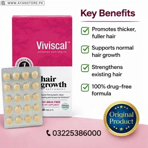 Viviscal Women's Hair Growth Supplements in Pakistan
