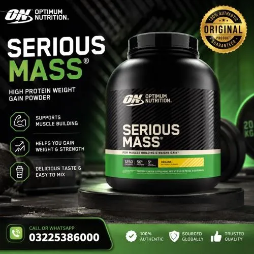 Optimum Nutrition Serious Mass Powder in Pakistan
