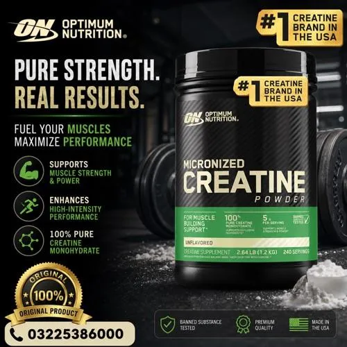 Micronized Creatine Powder in Pakistan