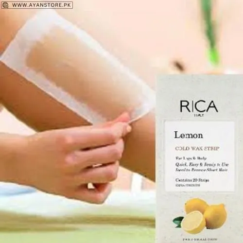Rica Lemon Face Wax Strip Price In Pakistan