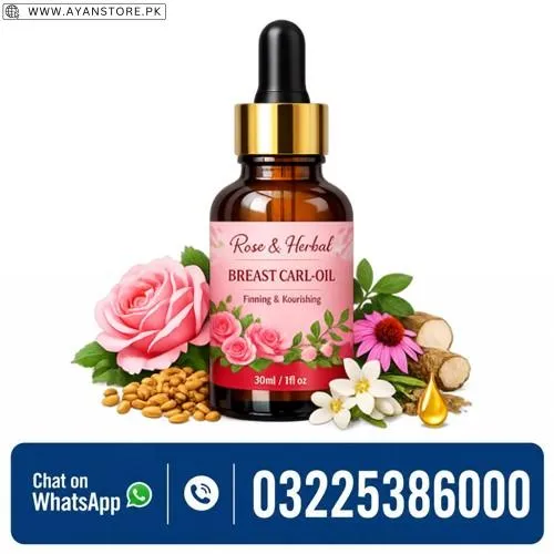 Rose & Herbal Breast Care Oil in Pakistan