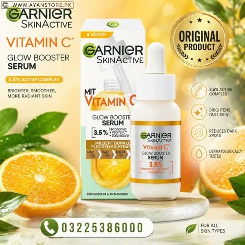 Garnier SkinActive Vitamin C Glow Booster Serum in Pakistan