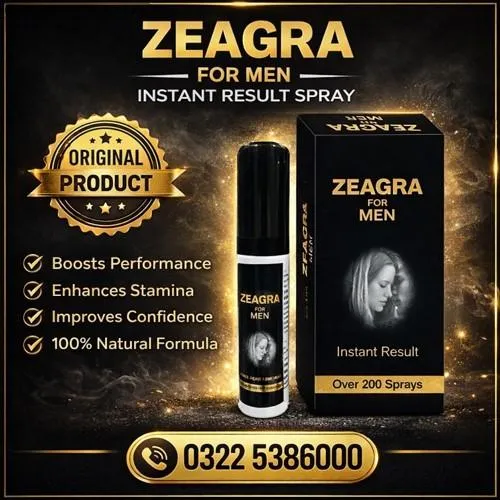 Zeagra Delay Spray for Men in Pakistan