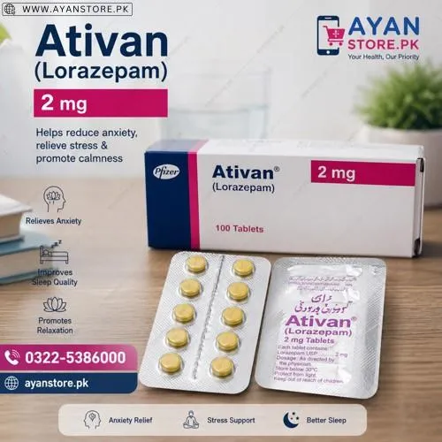 Ativan Tablet in Pakistan