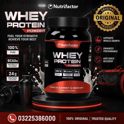 Nutrifactor Whey Protein Powder in Pakistan