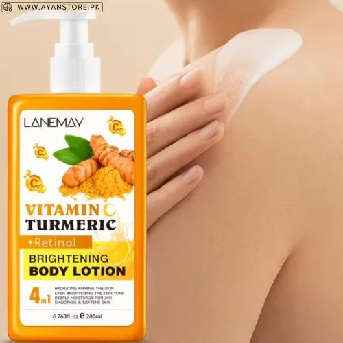 Brightening Body Lotion with Vitamin C & Turmeric