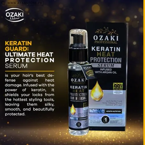 Ozaki Professional Keratin Heat Protection Serum