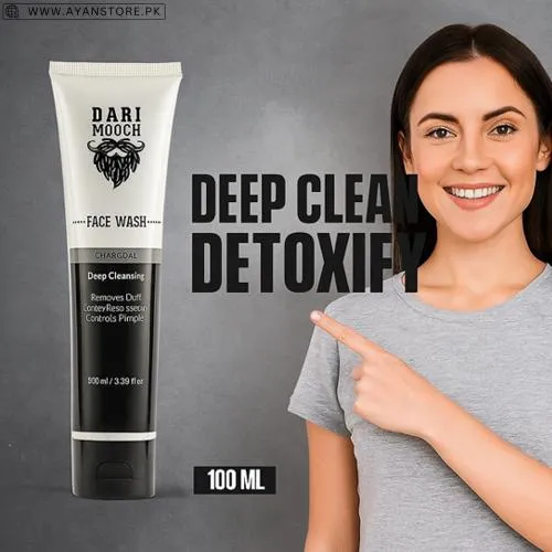 Dari Mooch Activated Charcoal Face Wash