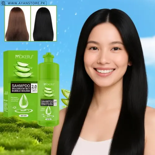 Mokeru Aloe Vera Hair Color Shampoo
