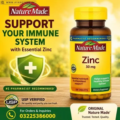 Nature Made Zinc 30 Mg Tablets in Pakistan