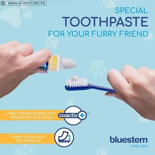 Dog & Cat Toothbrush And Toothpaste Kit